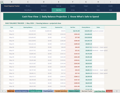 10 expense tracker Screenshot