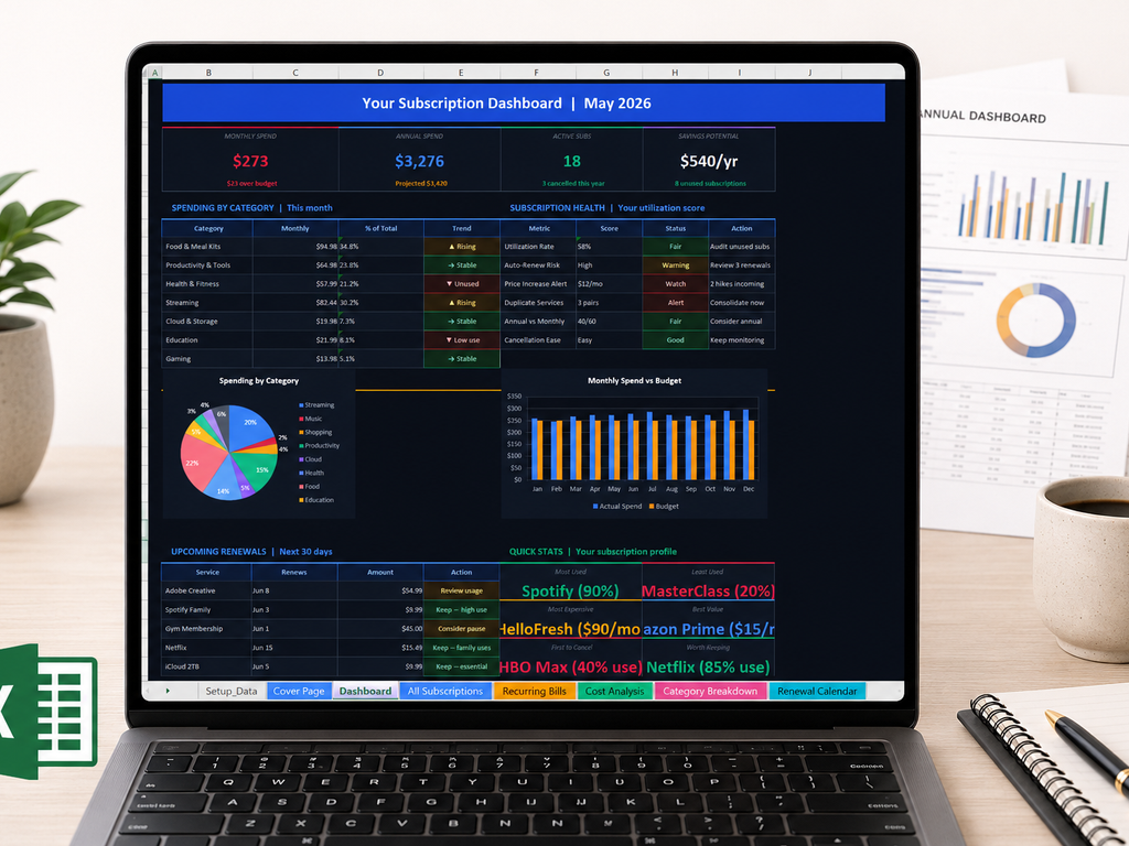 Subscription Tracker: Recurring Bills Manager