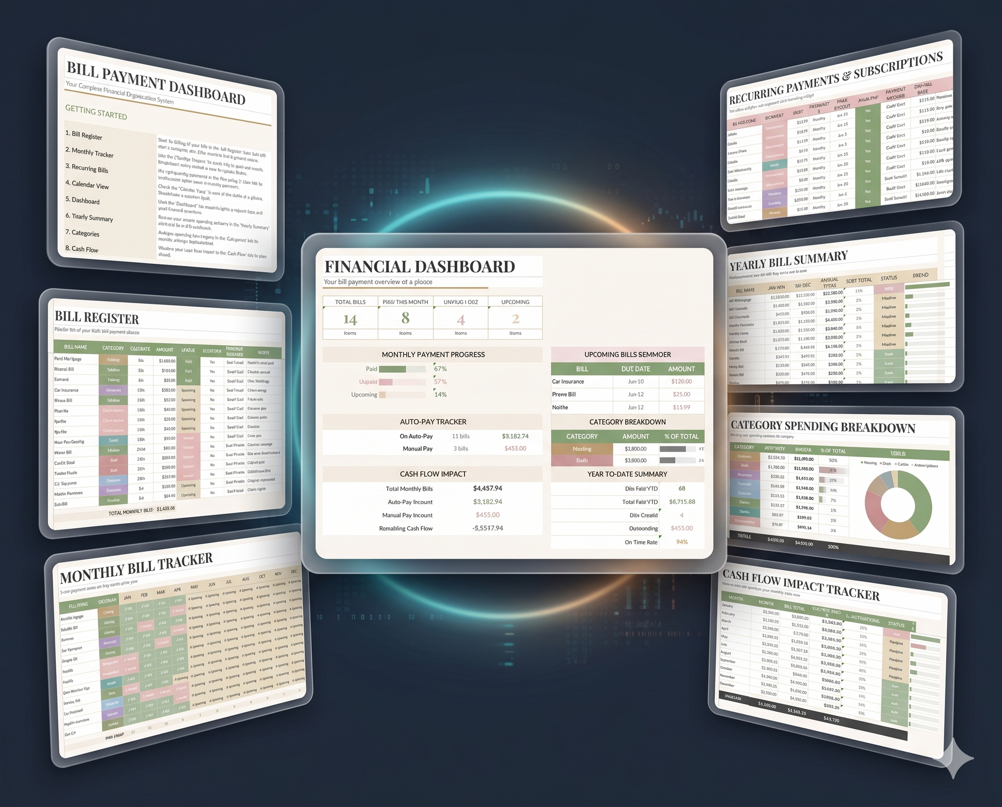 Bill Payment Dashboard Cover