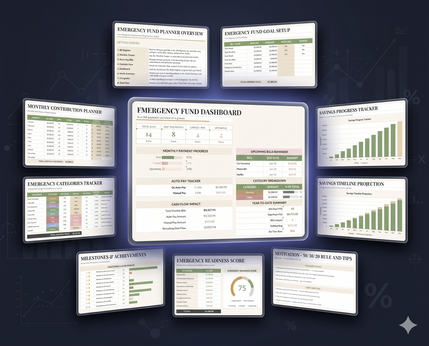Emergency Fund Planner Cover