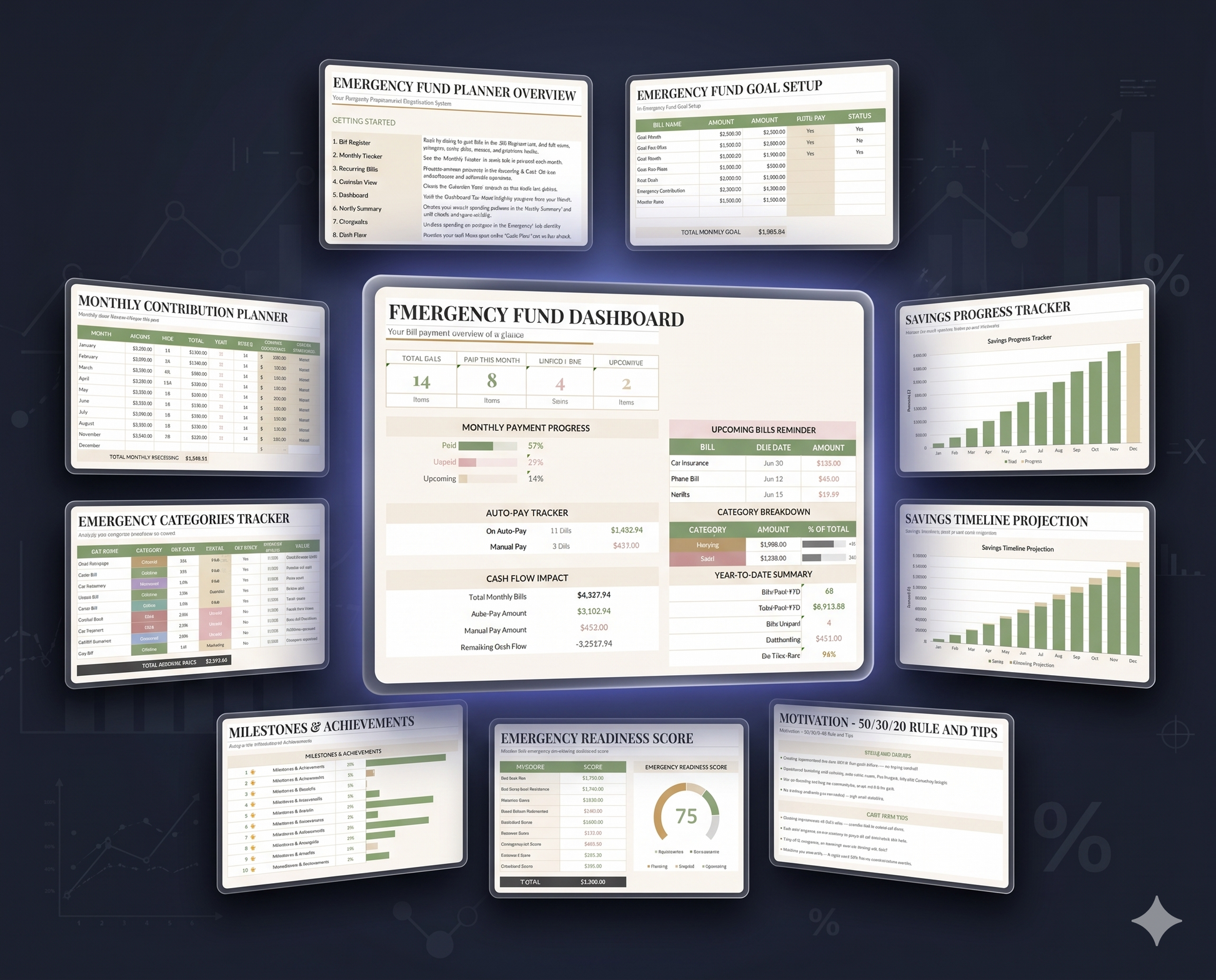 Emergency Fund Planner Cover