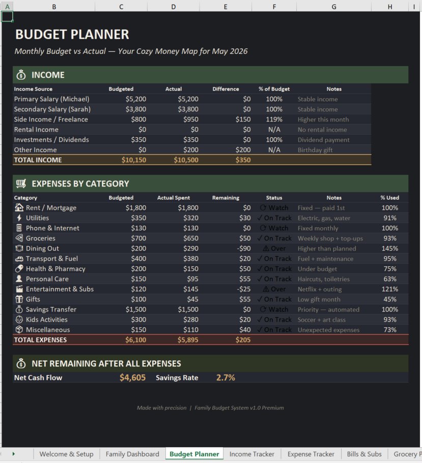 Family Income Tracker
