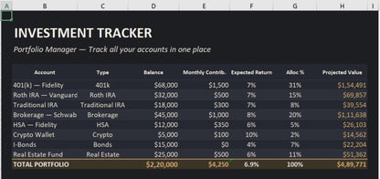 Fire Savings Rate Tracker