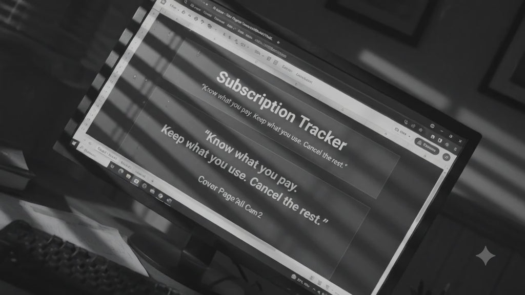 Subscription Tracker: Recurring Bills Manager