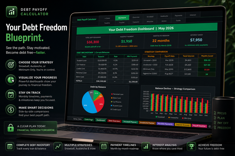 Debt Payoff Calculator preview